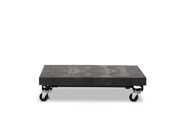 front view of plastic Solid Top Mobile Platform 36x24