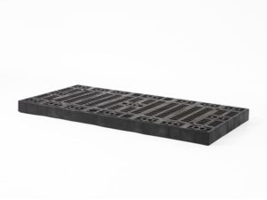 side view of plastic 48x24 Grid Top