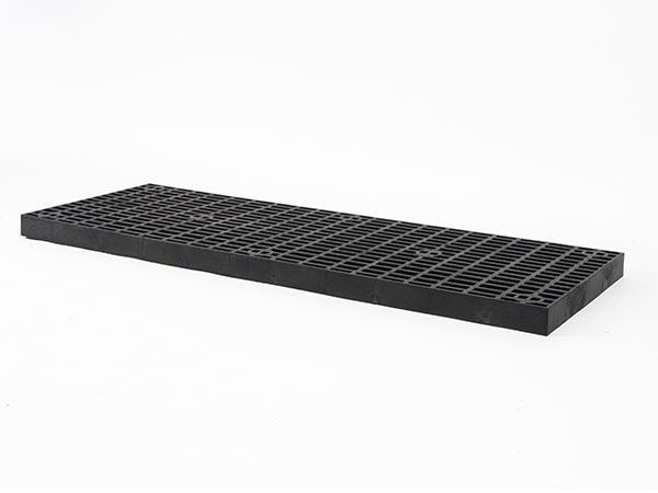side view of plastic 66x24 Grid Top
