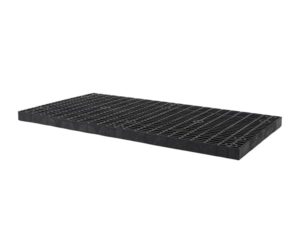 side view of plastic 66x36 Grid Top