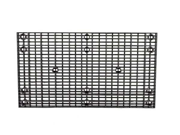 underside view of plastic 66x36 Grid Top