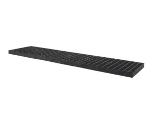side view of plastic 96x24 Grid Top