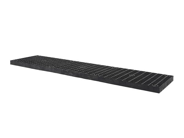 side view of plastic 96x24 Grid Top