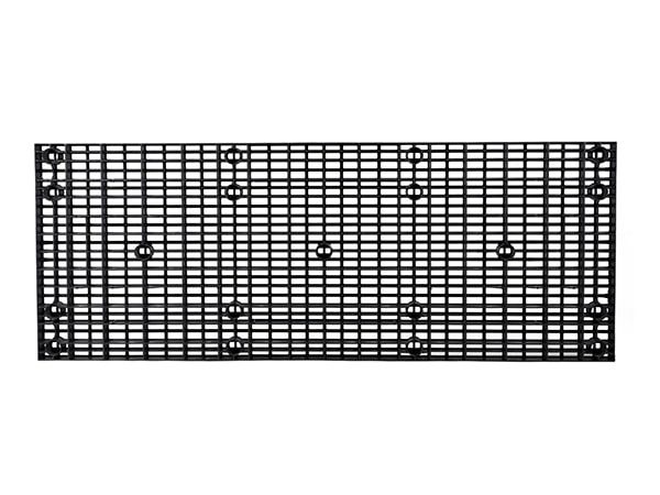 underside view of plastic 96x36 Grid Top