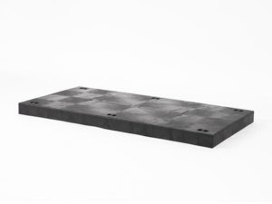 side view of plastic 48x24 Solid D-Socket