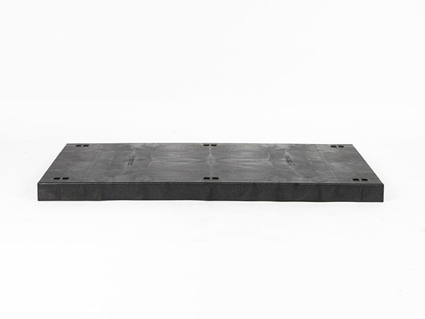 front view of plastic 48x24 Solid D-Socket