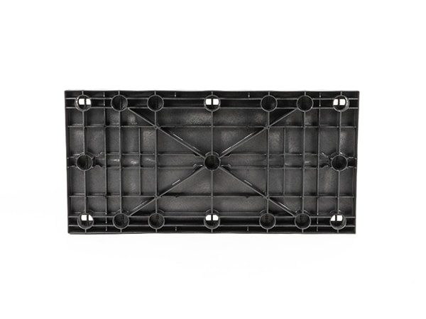 underside view of plastic 48x24 Solid D-Socket