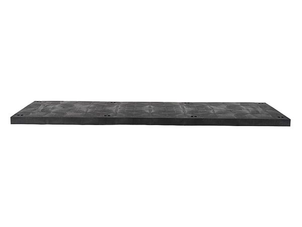 front view of plastic 96x24 Solid D-Socket