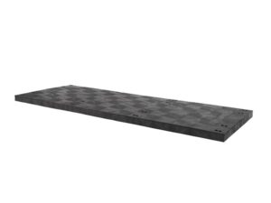 side view of plastic 96x36 Solid D-Socket