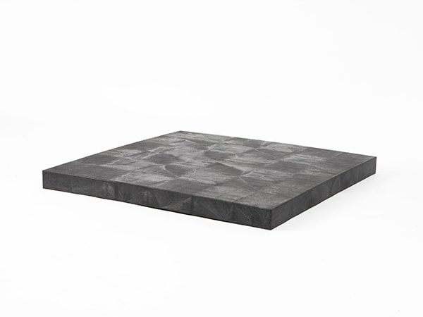 side view of plastic 36x36 Solid Top