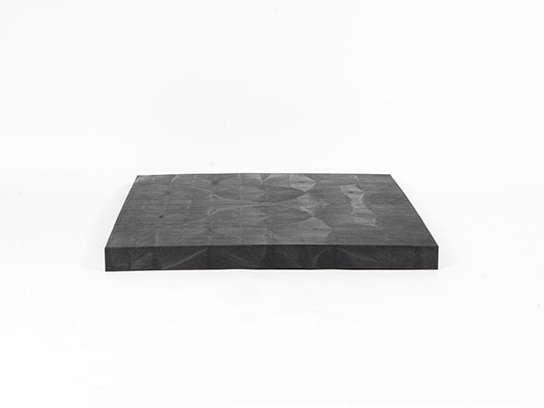 front view of plastic 36x36 Solid Top