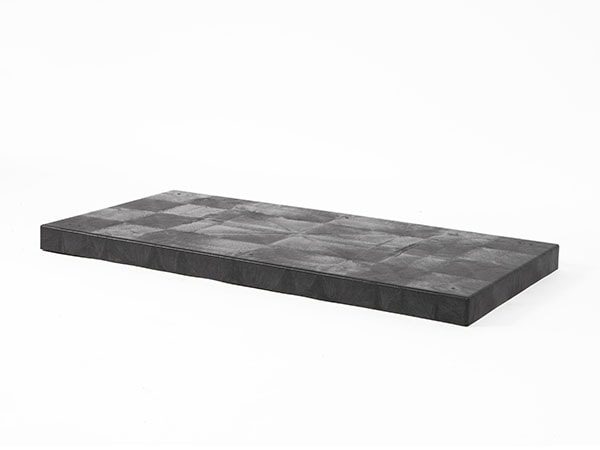 side view of plastic 48x24 Solid Top