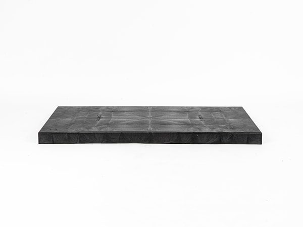 front view of plastic 48x24 Solid Top
