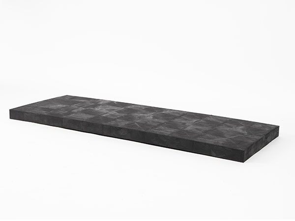 side view of plastic 66x24 Solid Top