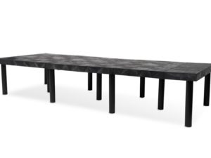 Single Level Solid Top