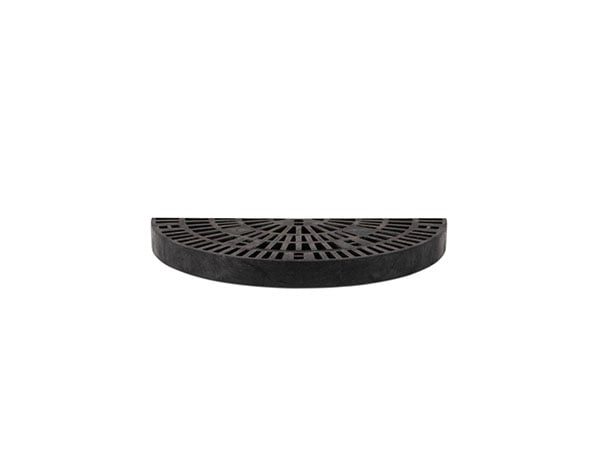 front view of plastic Half Round Platform 30x15