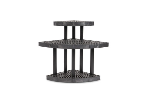 Two Tier Quarter Round Display