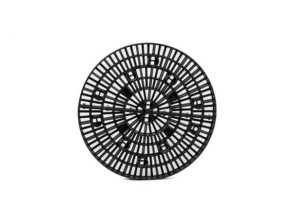 top view of plastic 36-inch Round Panel