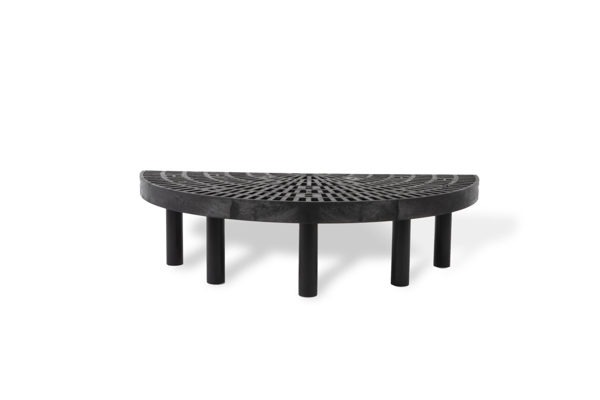 48-inch Single Level Half Round Endcap