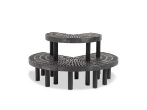 Two Tier Corner Round Display