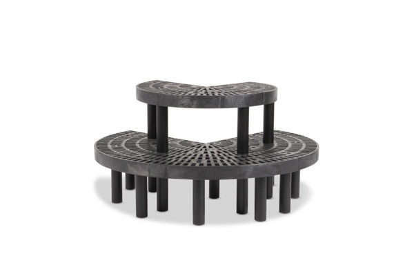 Two Tier Corner Round Display
