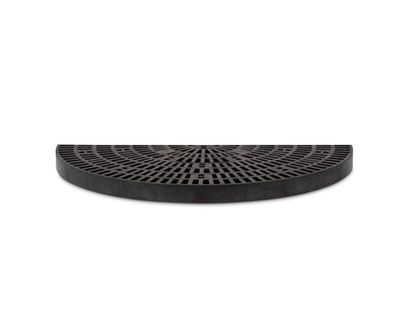 front view of plastic Half Round Platform 60x30