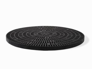 front view of plastic 60-inch Round Panel