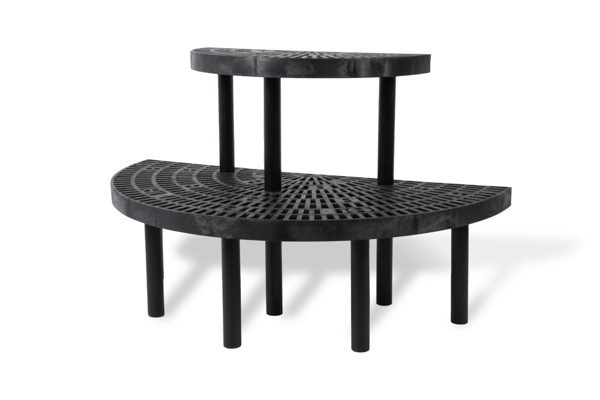 60-inch Two Tier Half Round Endcap 36H