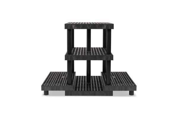 Four Step Narrow Pyramid Display