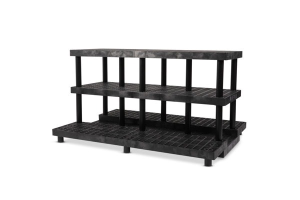 Four Step Narrow Pyramid Display