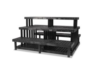 Five Step Heavy Duty Pyramid Display