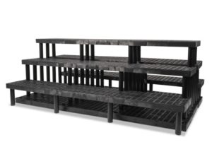 Five Step Heavy Duty Pyramid Display