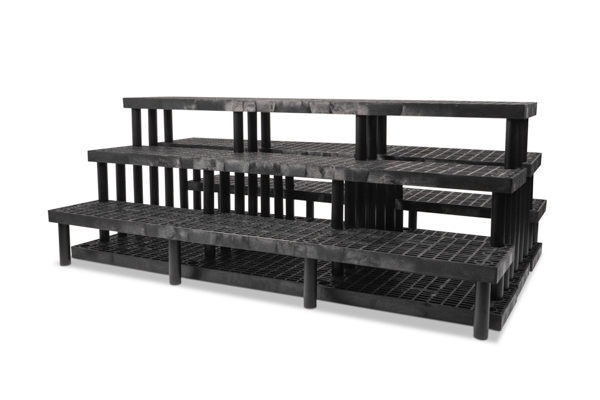 Five Step Heavy Duty Pyramid Display