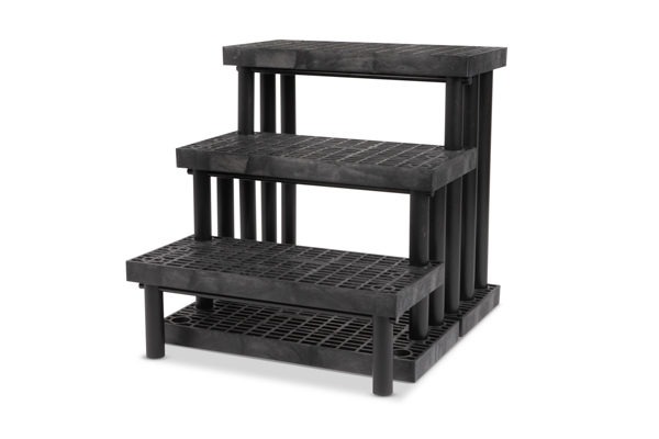 Three Step Extra Heavy Duty Display