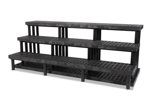 Three Step Extra Heavy Duty Display