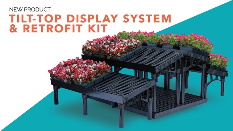 tilt top display system