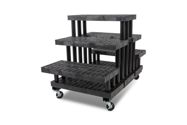 36-inch Five Step Pyramid Cart