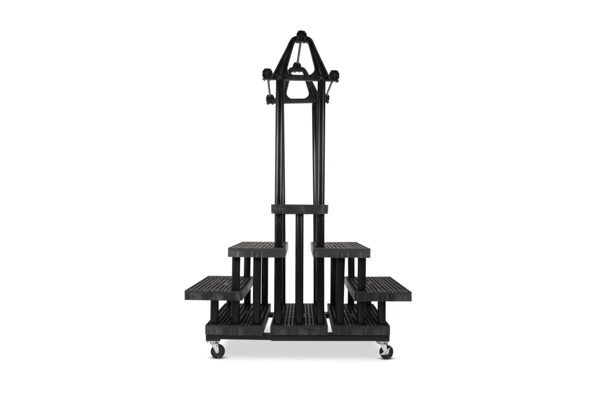 Five Step Plant Hanger Plus Mobile Pyramid