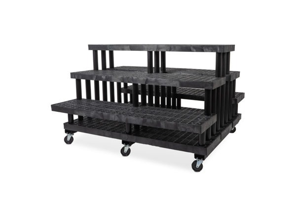 66-inch Five Step Pyramid Cart