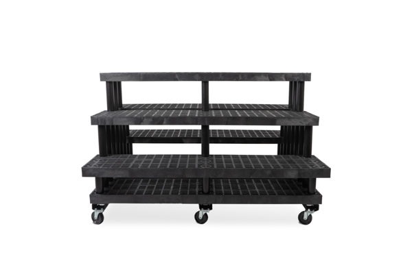 66-inch Three Step Single Sided Plant Hanger Cart