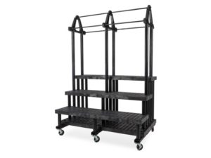 66-inch Three Step Single Sided Plant Hanger Cart