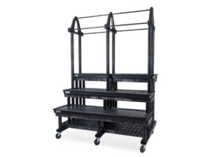 66-inch Three Step Single Sided Plant Hanger WaterBed™ Cart