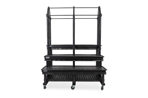 66-inch Three Step Single Sided Plant Hanger WaterBed™ Cart