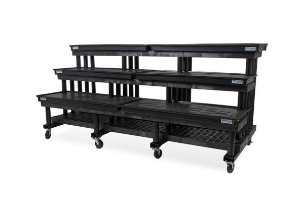 96-inch Three Step Single Sided WaterBed™ Cart