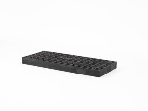 side view of plastic 36x16 Grid Top