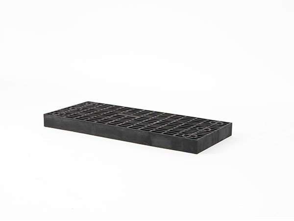 side view of plastic 36x16 Grid Top