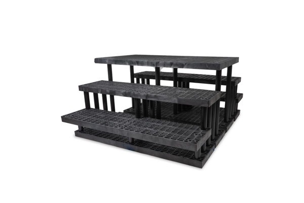 66-inch Five Step Wide Pyramid
