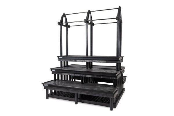 66-inch Five Step Pyramid Plant Hanger Plus Waterbed