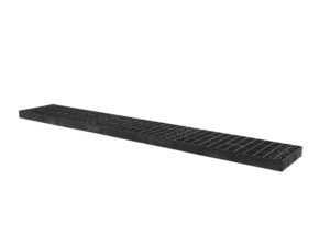 side view of plastic 96x16 Grid Top