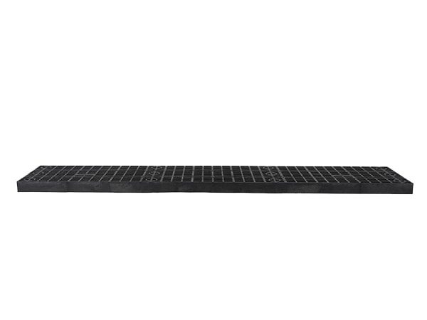 front view of plastic 96x16 Grid Top